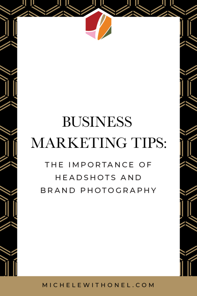 Wondering why photography for business marketing is so important? This post is for you! You will learn some business marketing strategies to help you stand out from the crowd, how to make a good first impression online, and why you need updated headshots. #business #marketing #branding #photography
