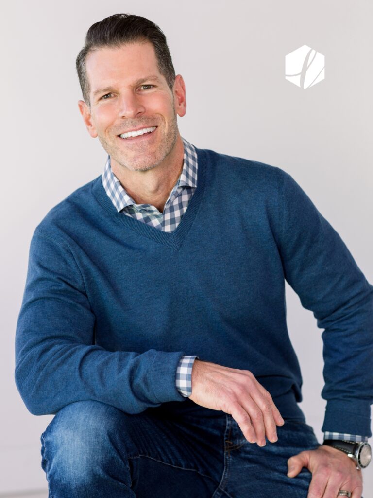 Headshot tips — what to wear for men: Layering adds texture and visual interest to a photo.
