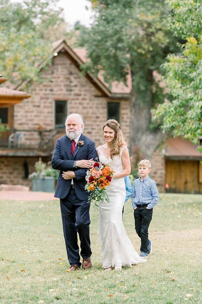 Colorful Fall Wedding at Planet Bluegrass in Colorado - Rapid City ...