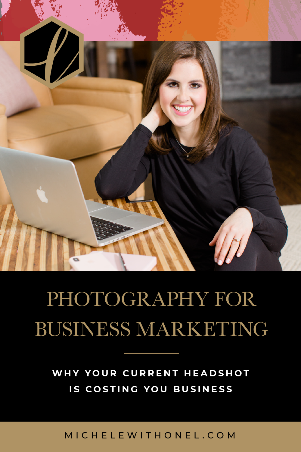 Wondering why photography for business marketing is so important? This post is for you! You will learn some business marketing strategies to help you stand out from the crowd, how to make a good first impression online, and why you need updated headshots. #business #marketing #branding #photography