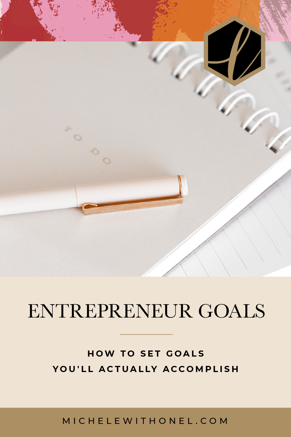 Do you struggle with setting goals you’ll actually achieve? If so, this article is for you! Learn 6 how to set entrepreneur goals you’ll actually accomplish with these 6 tips, including how to be consistent, prioritize your to-do list, and outsource things you can’t get done. #entrepreneur #goals #branding #business