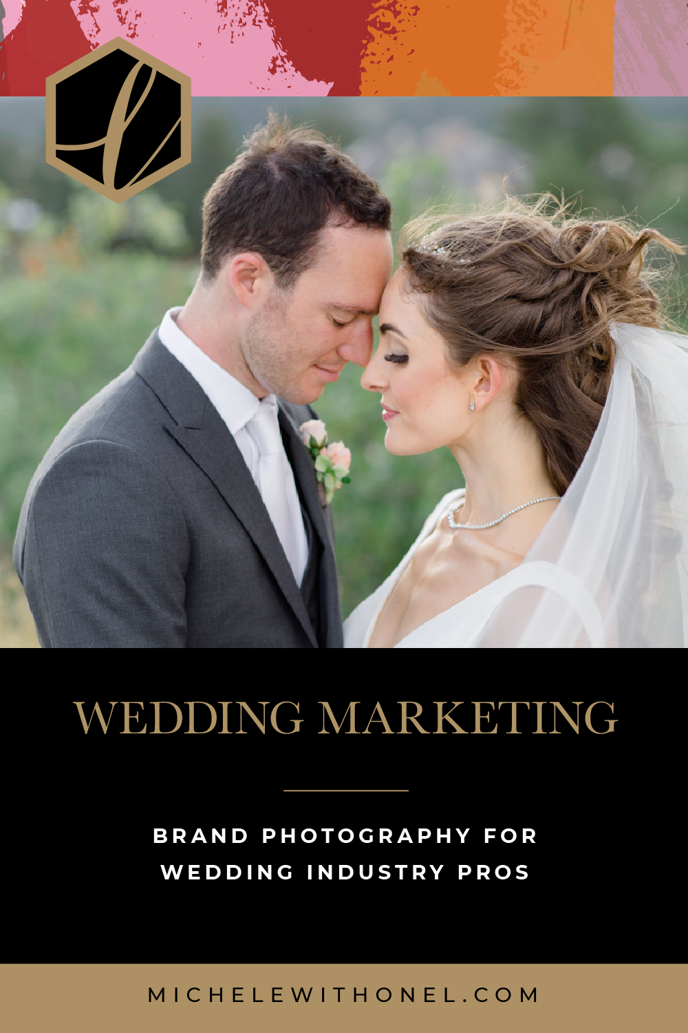 Are you a wedding planner, florist, or venue owner looking for ways to level up your wedding marketing? This post is for you! Learn how a personal brand photo shoot can help you as a wedding professional — including how to tell the story of your brand with compelling imagery, how to use consistency to build trust and create a cohesive brand, and how to curate photos to showcase what sets you apart. #weddingplanner #weddingflorist #weddingvenue #luxurywedding