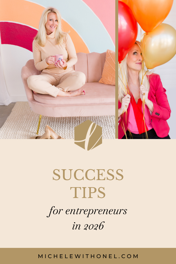 Brand photographer Michele with one L takes lifestyle photos for entrepreneurs during slow season
